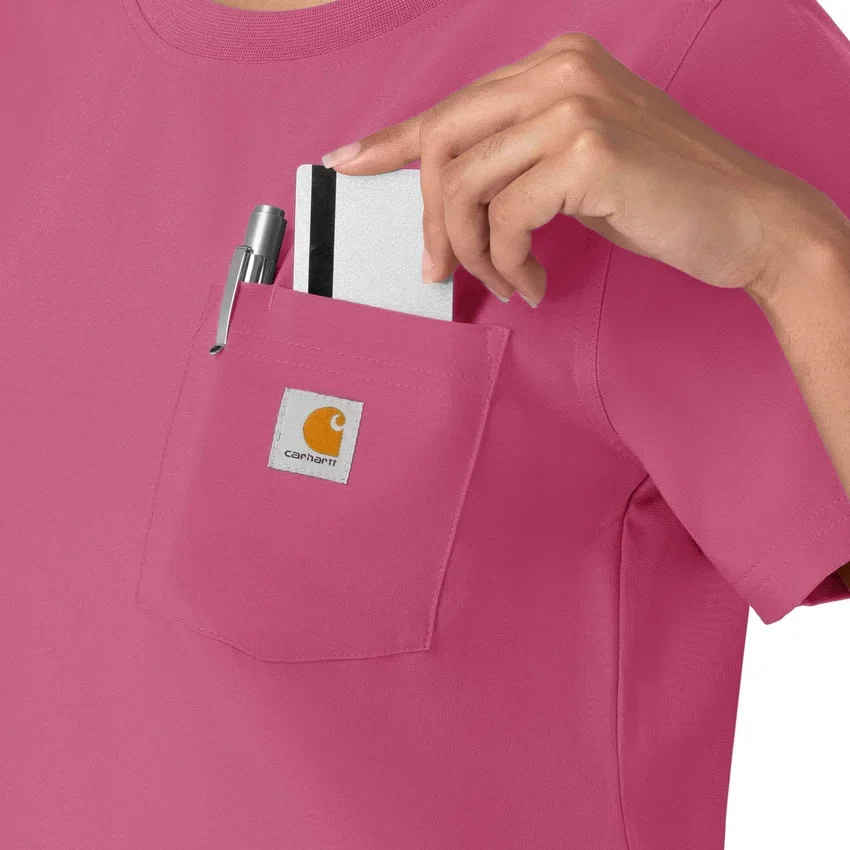 Force Cross-Flex Scrub-Oberteil für Damen mit Rundhalsausschnitt