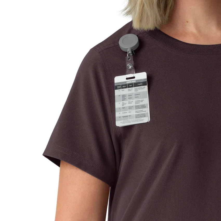 Force Cross-Flex Scrub-Oberteil für Damen mit Rundhalsausschnitt