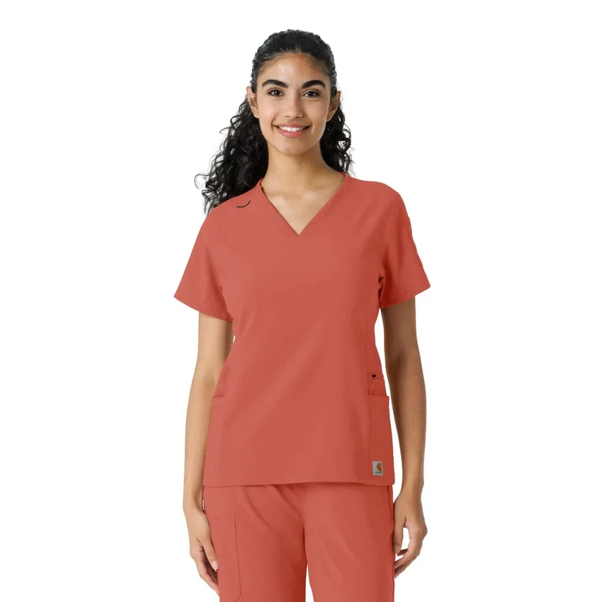 Force Cross-Flex-Strick-Panel-Scrub-Oberteil für Damen