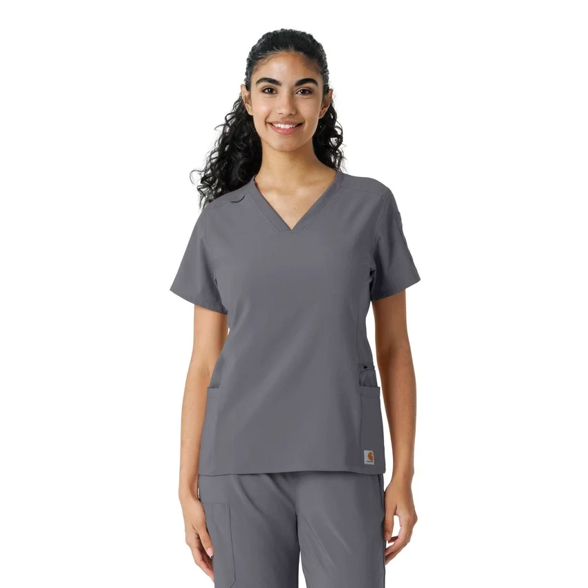 Force Cross-Flex-Strick-Panel-Scrub-Oberteil für Damen