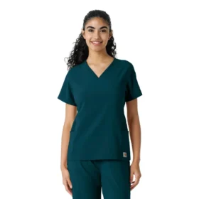 Force Cross-Flex-Strick-Panel-Scrub-Oberteil für Damen