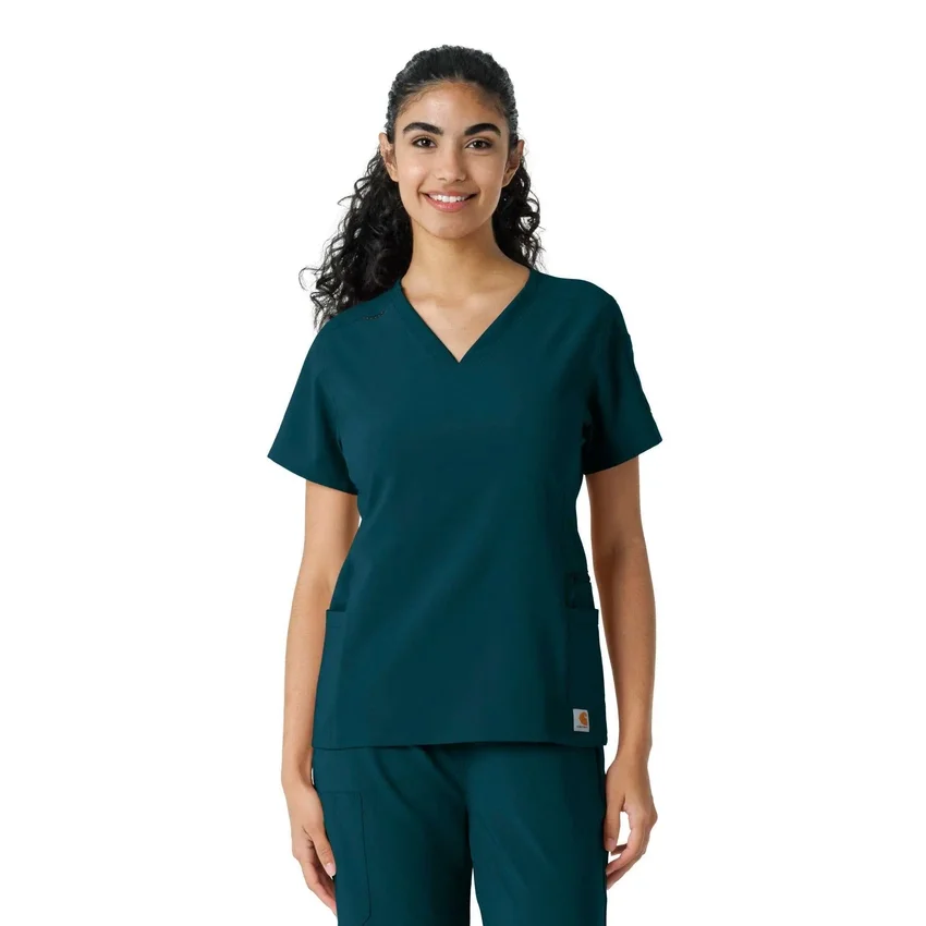 Force Cross-Flex-Strick-Panel-Scrub-Oberteil für Damen