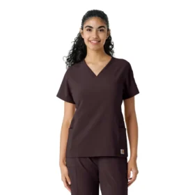 Force Cross-Flex-Strick-Panel-Scrub-Oberteil für Damen