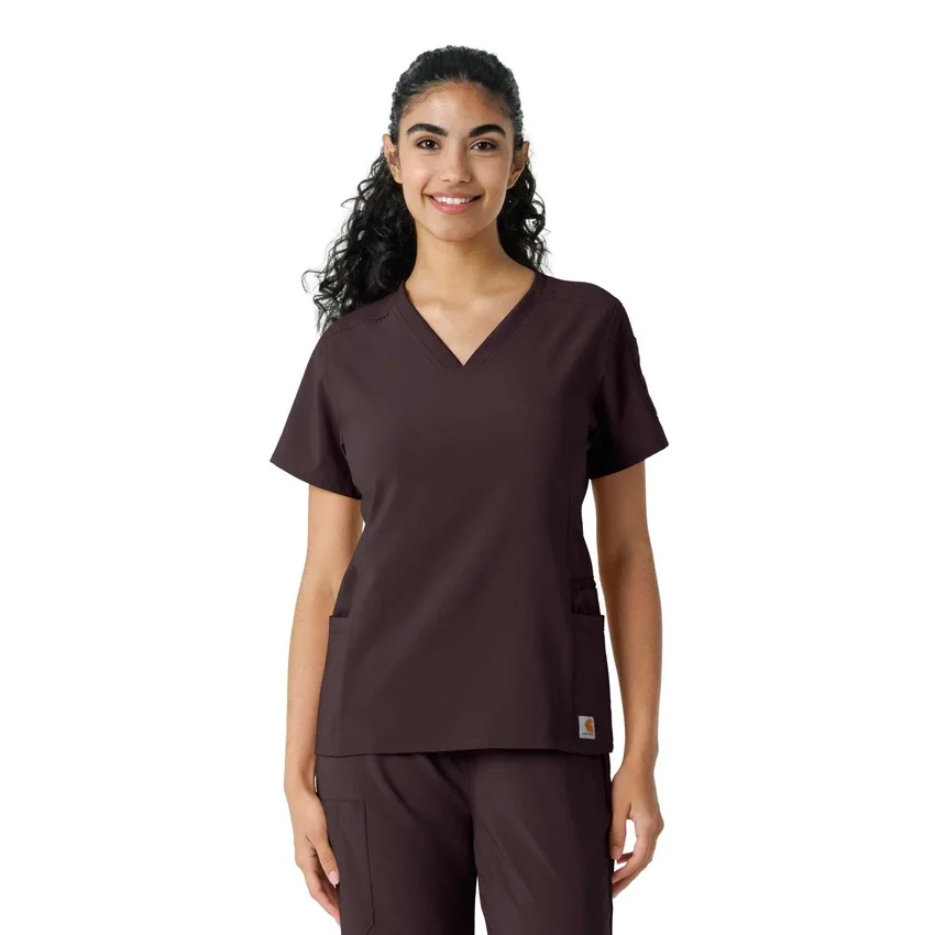 Force Cross-Flex-Strick-Panel-Scrub-Oberteil für Damen