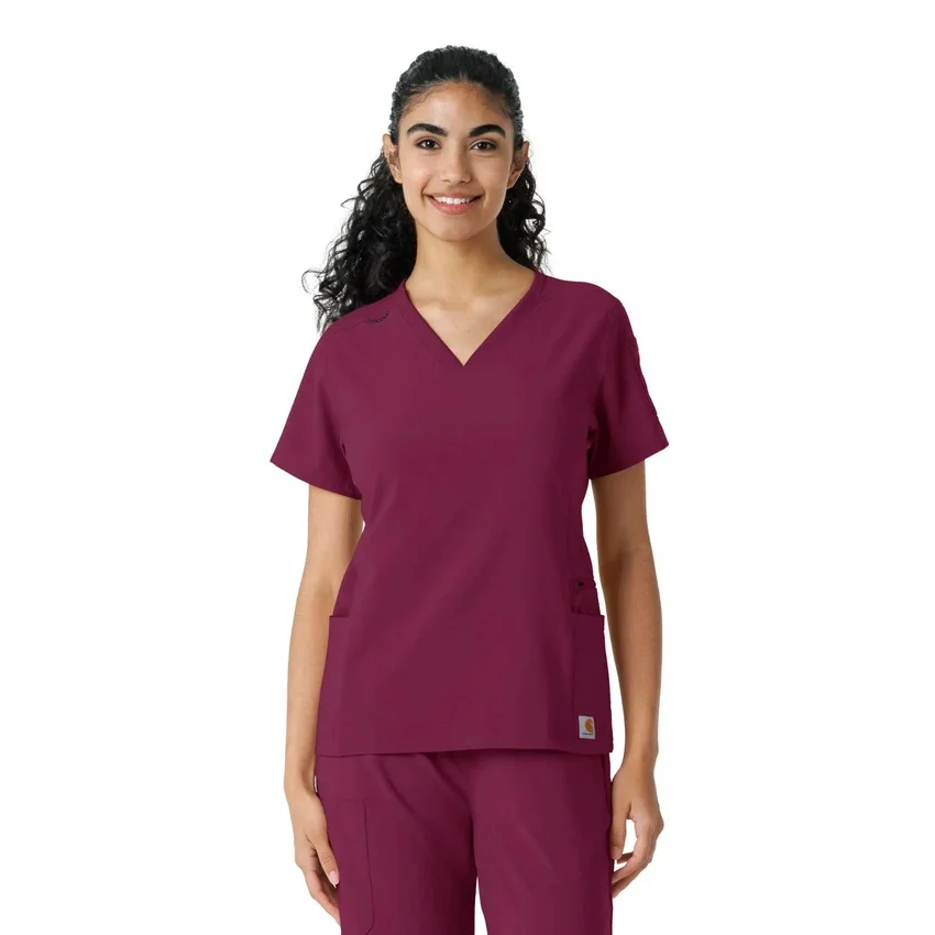 Force Cross-Flex-Strick-Panel-Scrub-Oberteil für Damen