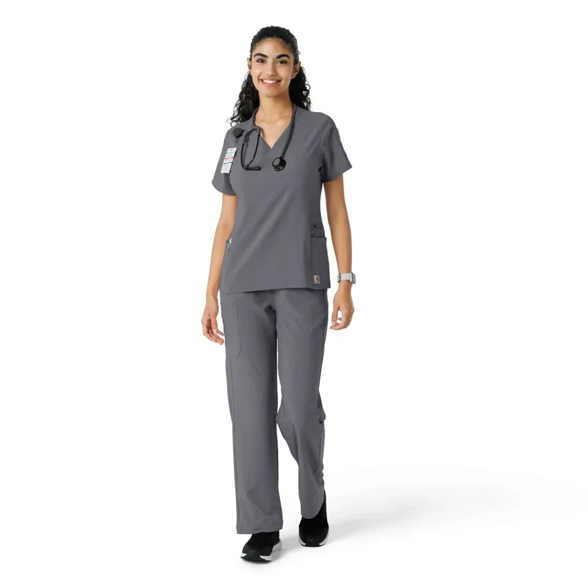 Force Cross-Flex-Strick-Panel-Scrub-Oberteil für Damen