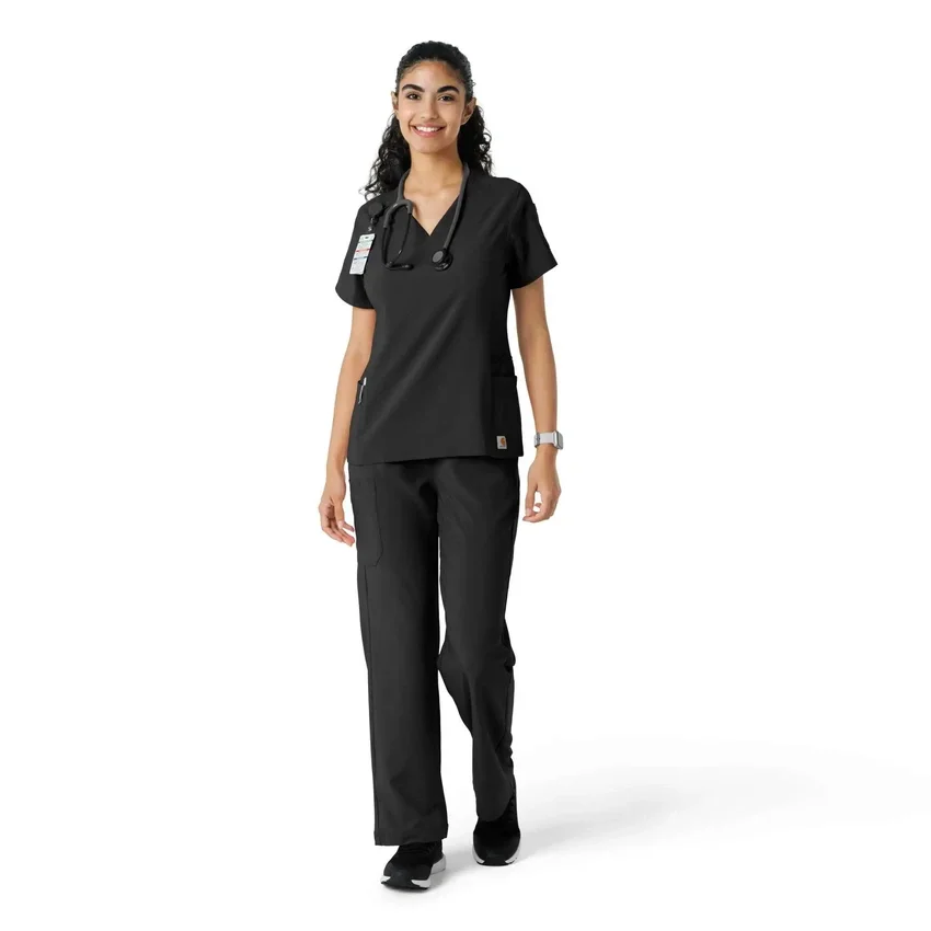 Force Cross-Flex-Strick-Panel-Scrub-Oberteil für Damen