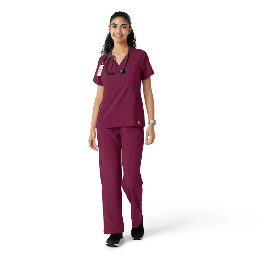 Force Cross-Flex-Strick-Panel-Scrub-Oberteil für Damen
