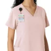 Force Cross-Flex-Strick-Panel-Scrub-Oberteil für Damen