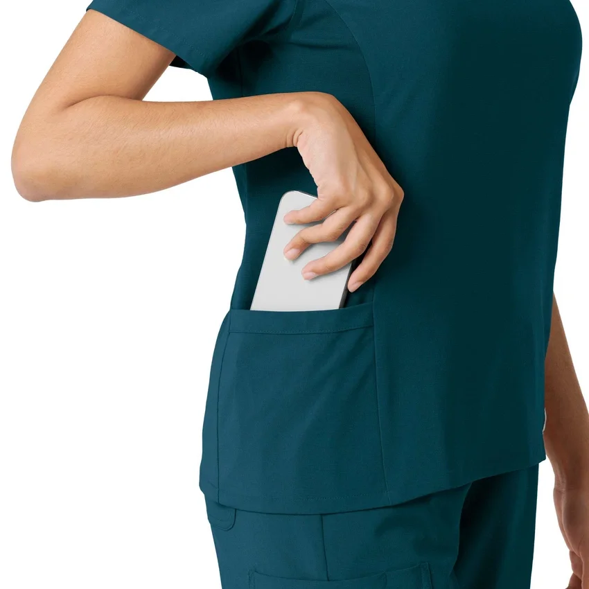 Force Cross-Flex-Strick-Panel-Scrub-Oberteil für Damen
