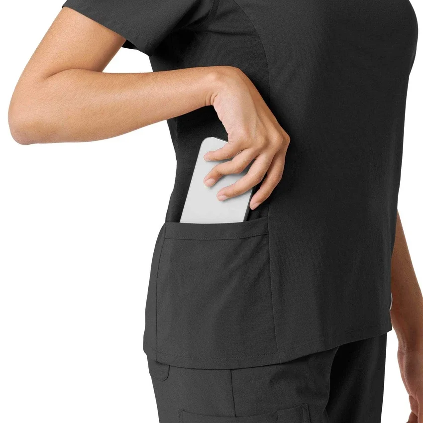Force Cross-Flex-Strick-Panel-Scrub-Oberteil für Damen