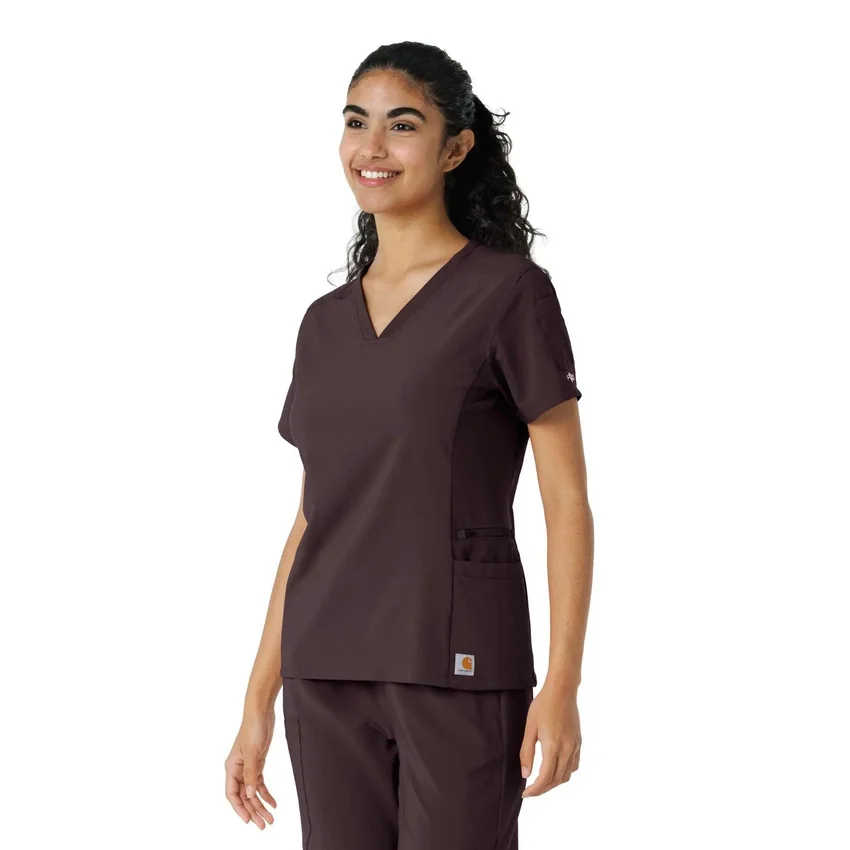 Force Cross-Flex-Strick-Panel-Scrub-Oberteil für Damen