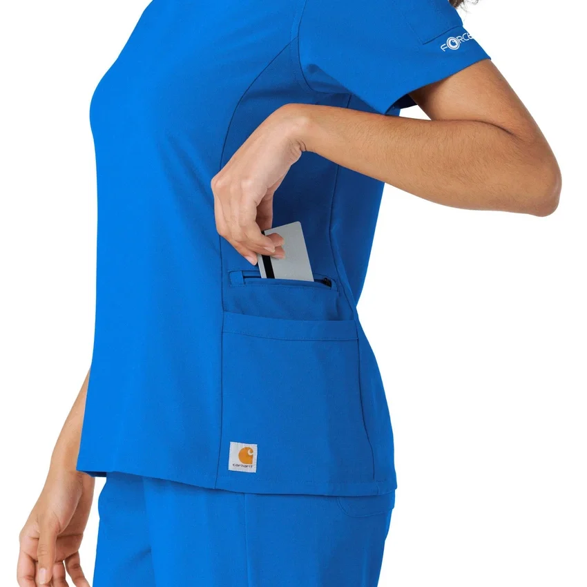 Force Cross-Flex-Strick-Panel-Scrub-Oberteil für Damen