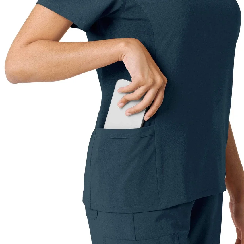 Force Cross-Flex-Strick-Panel-Scrub-Oberteil für Damen