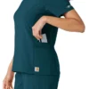 Force Cross-Flex-Strick-Panel-Scrub-Oberteil für Damen