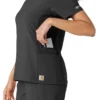 Force Cross-Flex-Strick-Panel-Scrub-Oberteil für Damen