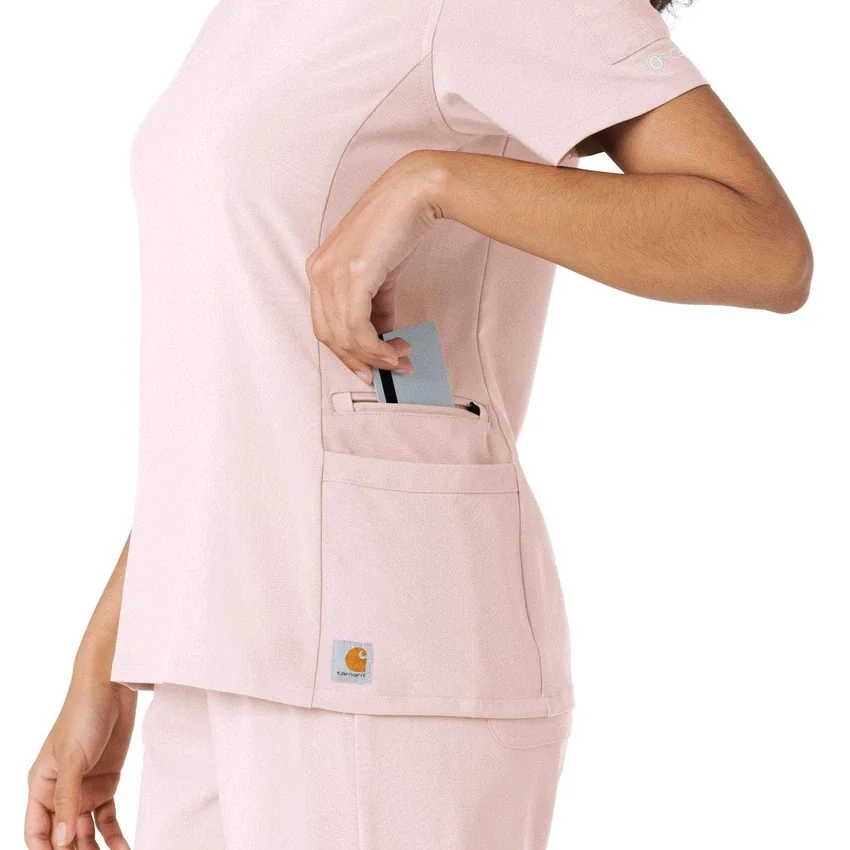 Force Cross-Flex-Strick-Panel-Scrub-Oberteil für Damen
