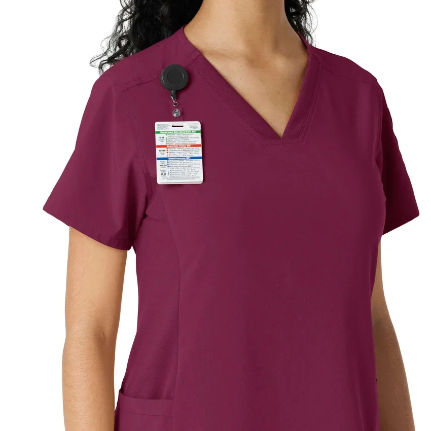 Force Cross-Flex-Strick-Panel-Scrub-Oberteil für Damen