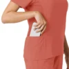 Force Cross-Flex-Strick-Panel-Scrub-Oberteil für Damen