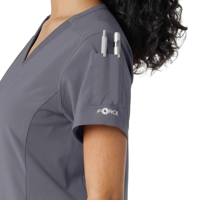 Force Cross-Flex-Strick-Panel-Scrub-Oberteil für Damen
