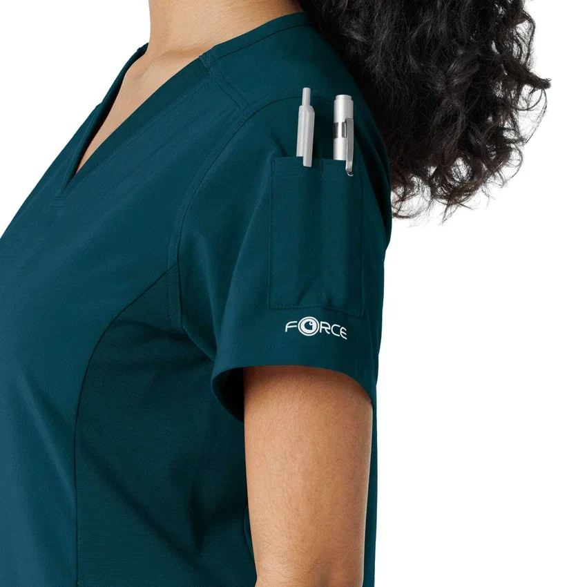 Force Cross-Flex-Strick-Panel-Scrub-Oberteil für Damen