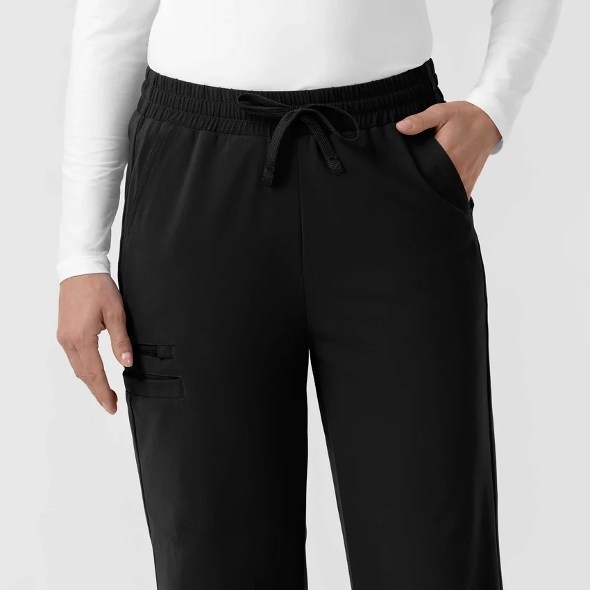 Force Cross-Flex Strick-Scrub-Hose für Damen im Bootcut-Schnitt