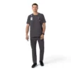 Force Cross-Flex Strick-Scrub-Oberteil mit Rundhalsausschnitt