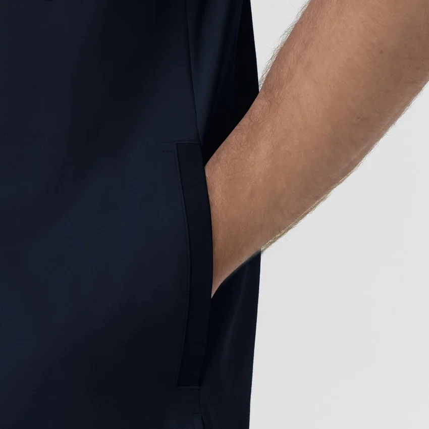 Force Cross-Flex Strick-Scrub-Oberteil mit Rundhalsausschnitt
