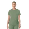 Force Cross-Flex Strick-Scrub-Oberteil mit Rundhalsausschnitt für Damen