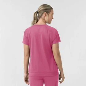 Force Cross-Flex Strick-Scrub-Oberteil mit Rundhalsausschnitt für Damen