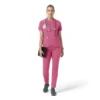 Force Cross-Flex Strick-Scrub-Oberteil mit Rundhalsausschnitt für Damen