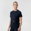 Force Cross-Flex Strick-Scrub-Oberteil mit Rundhalsausschnitt für Damen