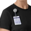 Force Cross-Flex Strick-Scrub-Oberteil mit Rundhalsausschnitt für Damen
