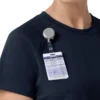 Force Cross-Flex Strick-Scrub-Oberteil mit Rundhalsausschnitt für Damen