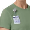Force Cross-Flex Strick-Scrub-Oberteil mit Rundhalsausschnitt für Damen