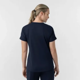 Force Cross-Flex Strick-Scrub-Oberteil mit V-Ausschnitt für Damen