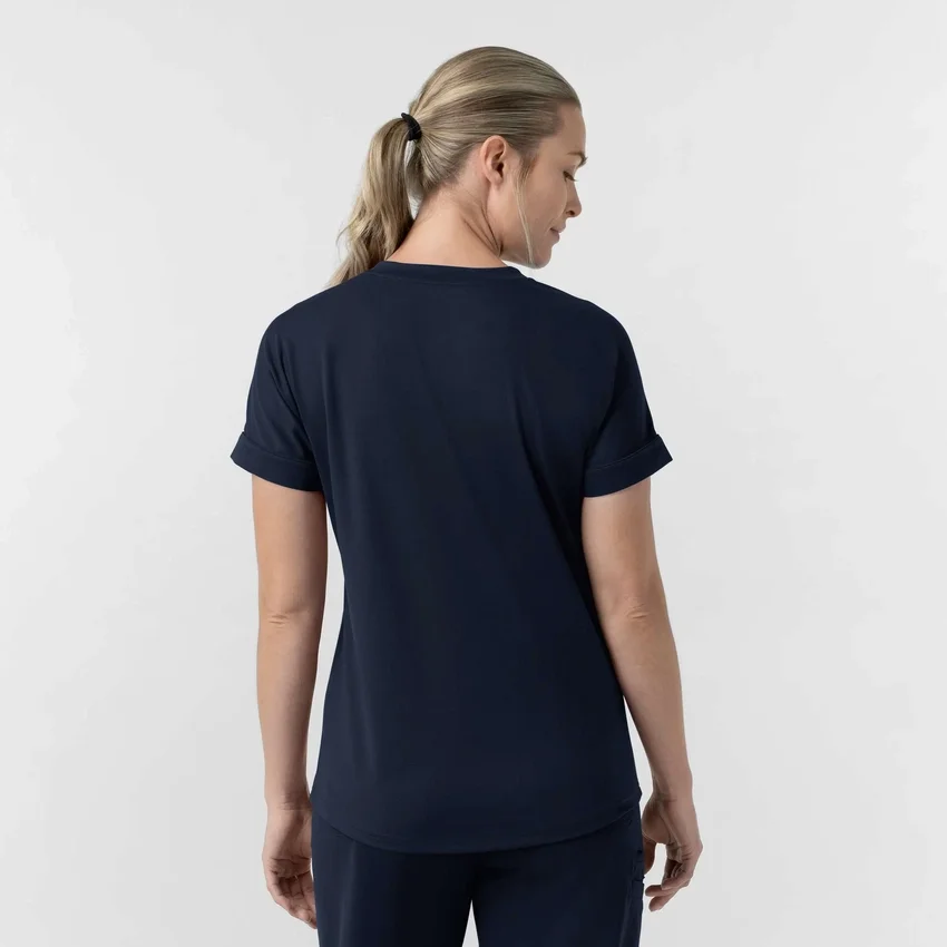 Force Cross-Flex Strick-Scrub-Oberteil mit V-Ausschnitt für Damen