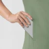 Force Cross-Flex Strick-Scrub-Oberteil mit V-Ausschnitt für Damen