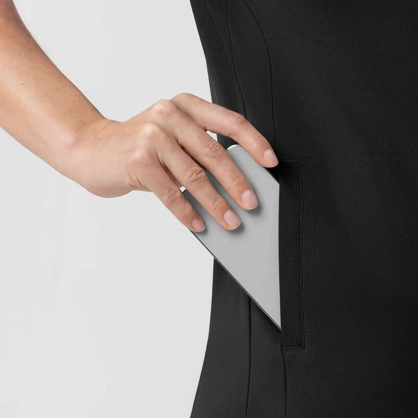 Force Cross-Flex Strick-Scrub-Oberteil mit V-Ausschnitt für Damen