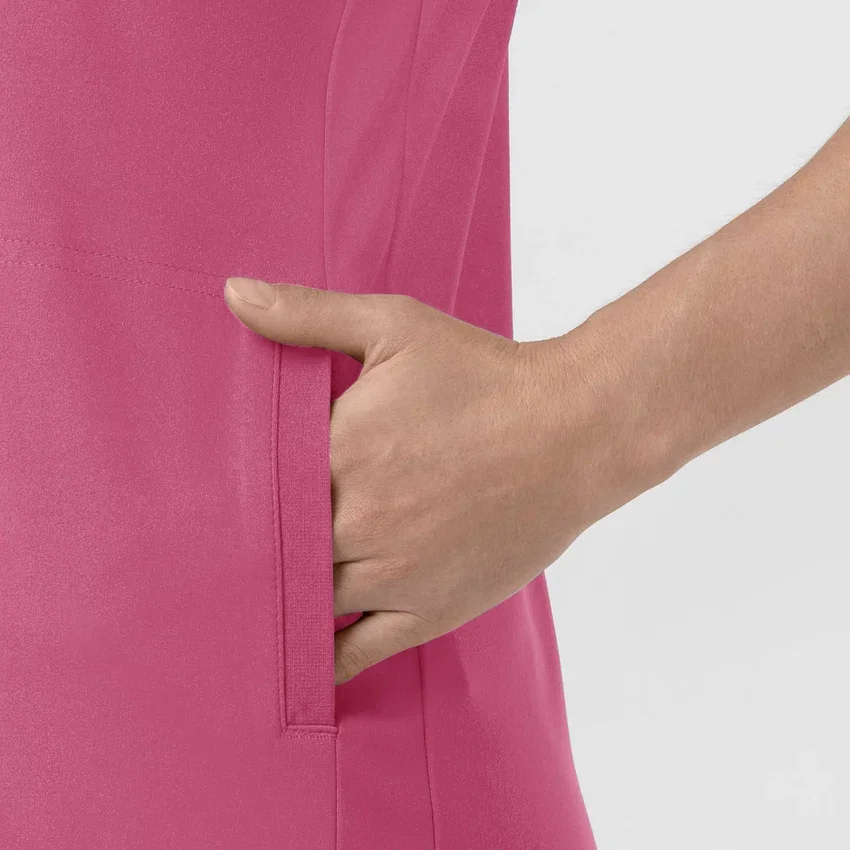 Force Cross-Flex Strick-Scrub-Oberteil mit V-Ausschnitt für Damen