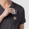 Force Cross-Flex Strick-Scrub-Oberteil mit V-Ausschnitt für Damen