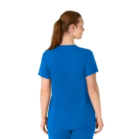 Force Essentials Henley-Umstands-Scrub-Oberteil für Damen
