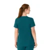 Force Essentials Henley-Umstands-Scrub-Oberteil für Damen