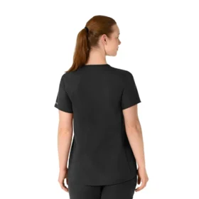 Force Essentials Henley-Umstands-Scrub-Oberteil für Damen