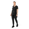 Force Essentials Henley-Umstands-Scrub-Oberteil für Damen