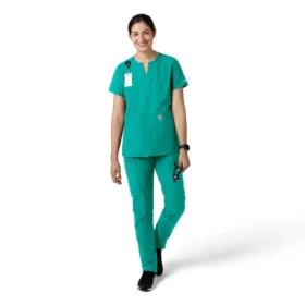 Force Essentials Scrub-Hose mit geradem Bein für Damen