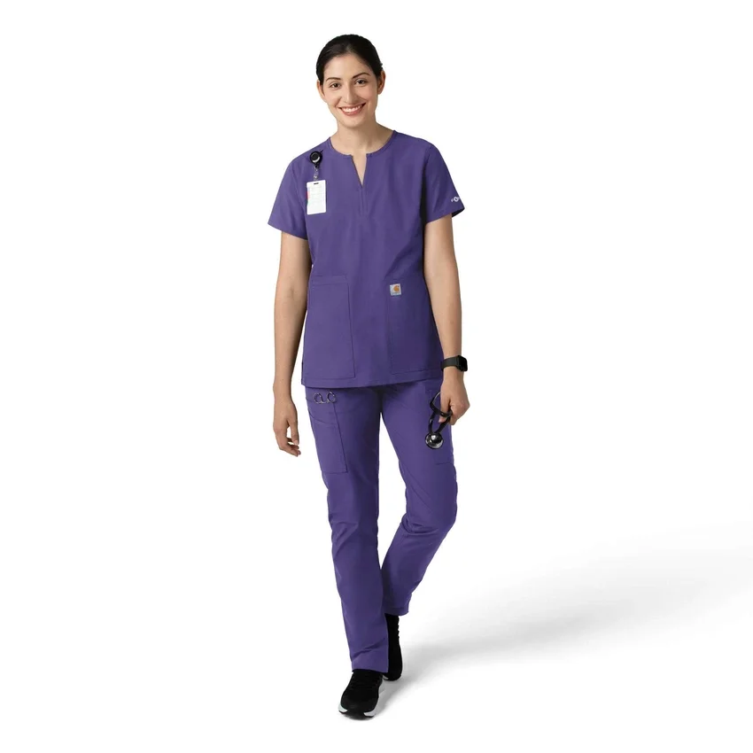 Force Essentials Scrub-Hose mit geradem Bein für Damen