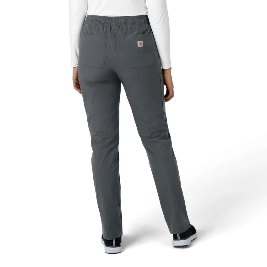 Force Essentials Scrub-Hose mit geradem Bein für Damen