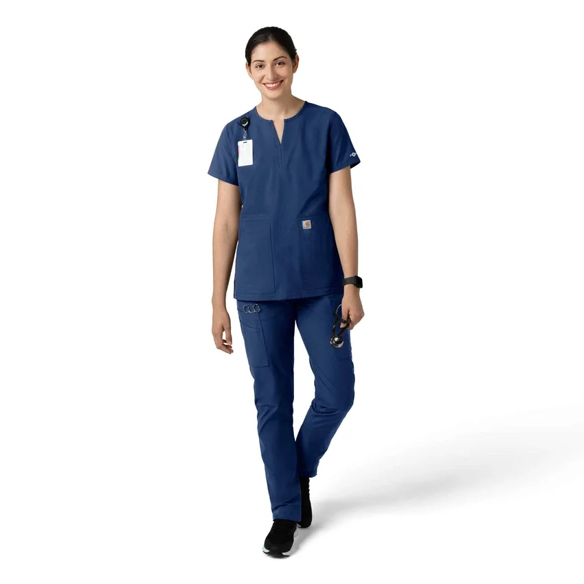 Force Essentials Scrub-Hose mit geradem Bein für Damen