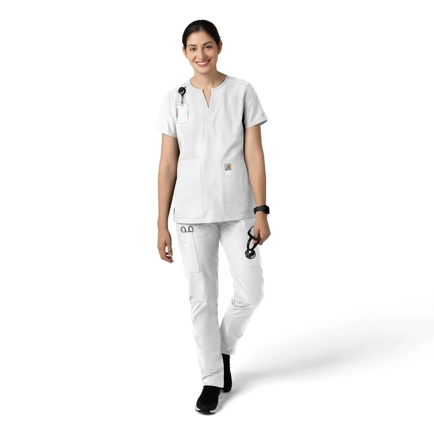 Force Essentials Scrub-Hose mit geradem Bein für Damen